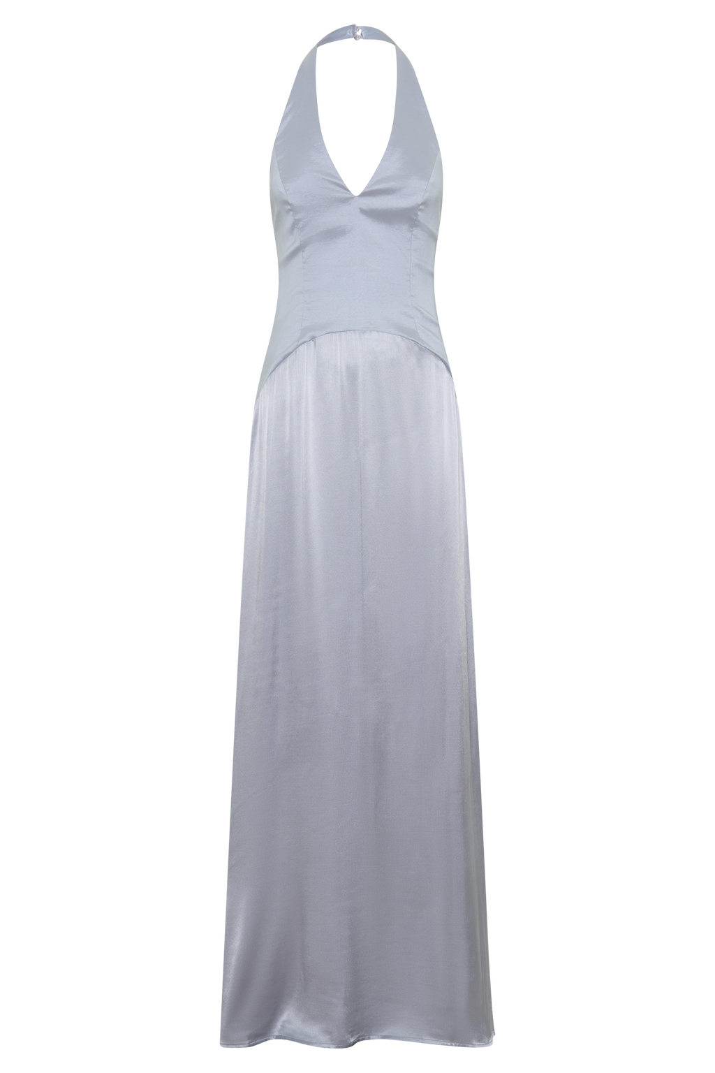 Maura Taffeta And Satin Maxi Dress - Cornflower Blue
