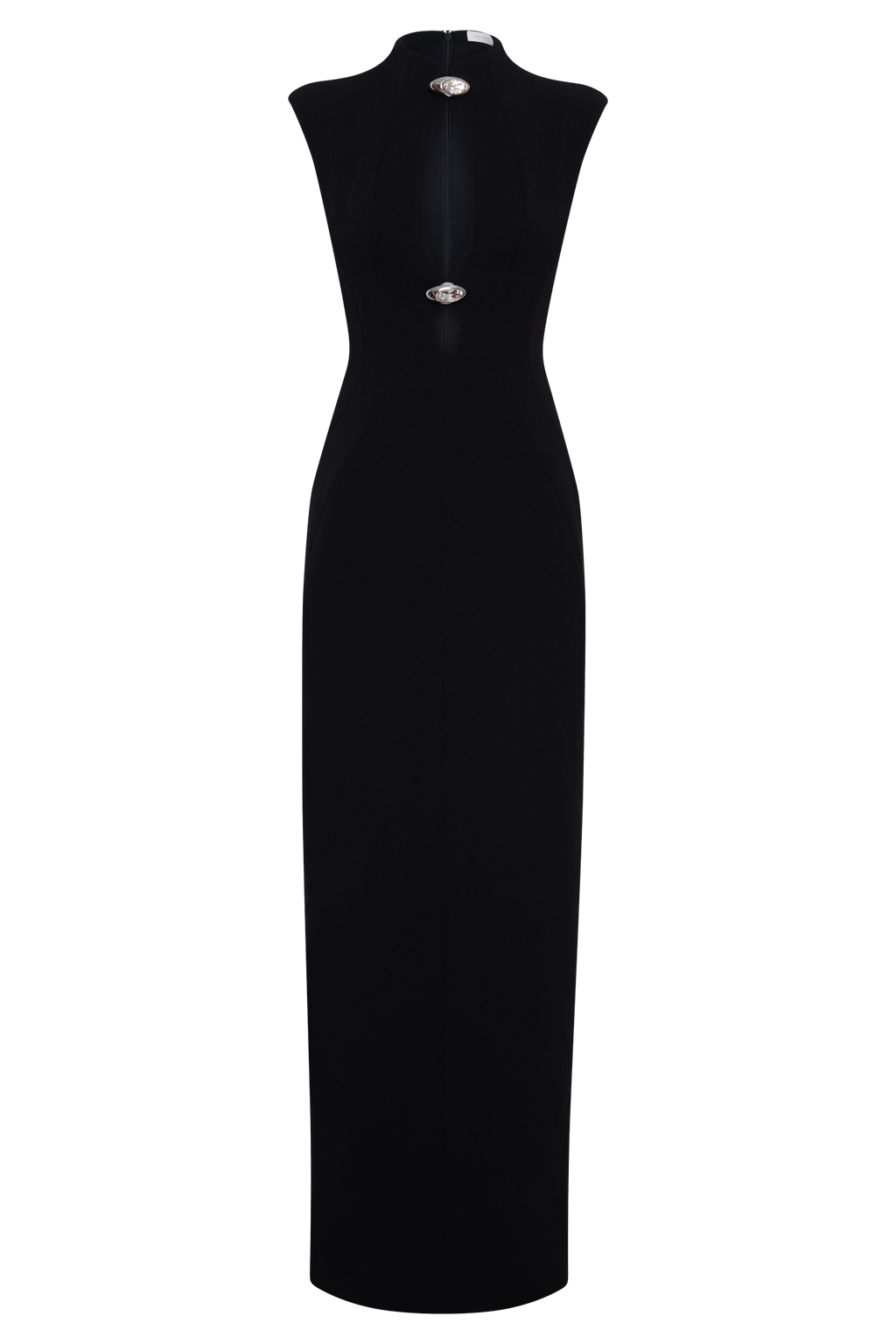 Michelle Cut Out Maxi Dress - Black