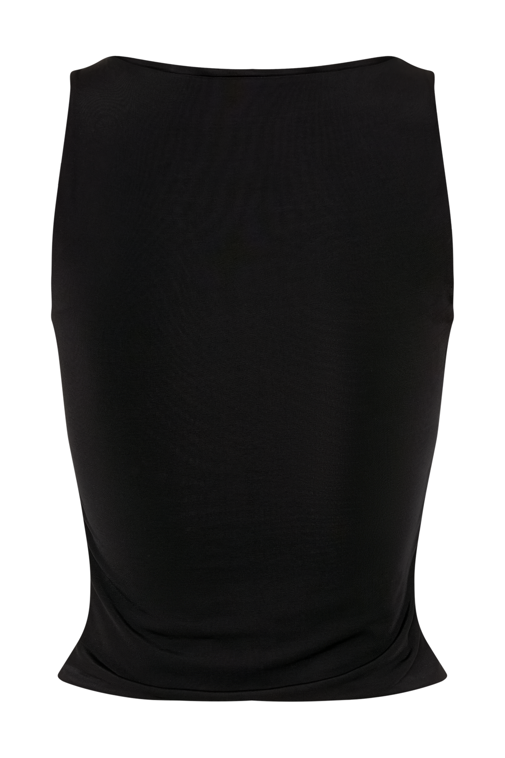 Millie Twist Sleeveless Top - Black