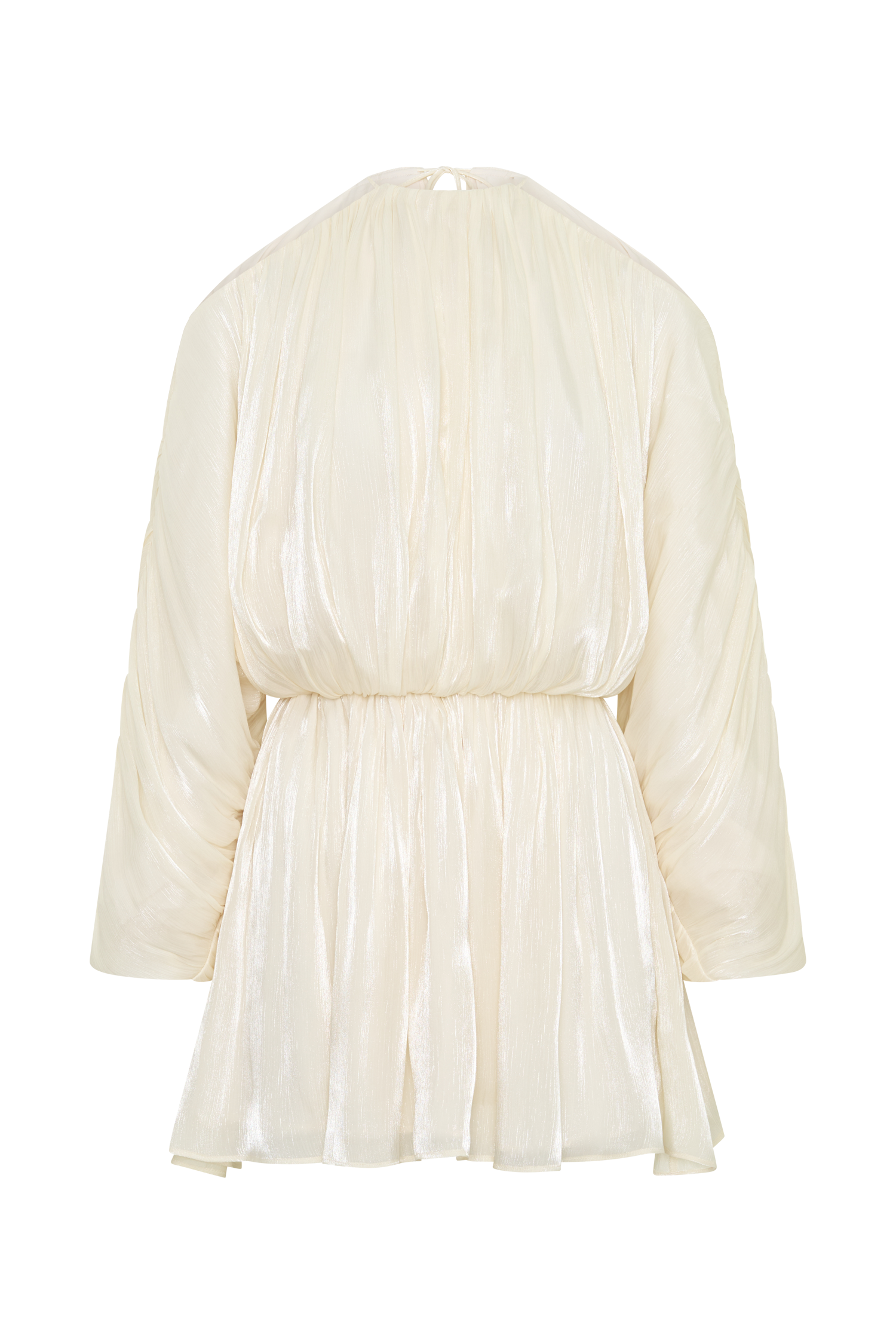 Minna Halter Mini Dress - Opal White