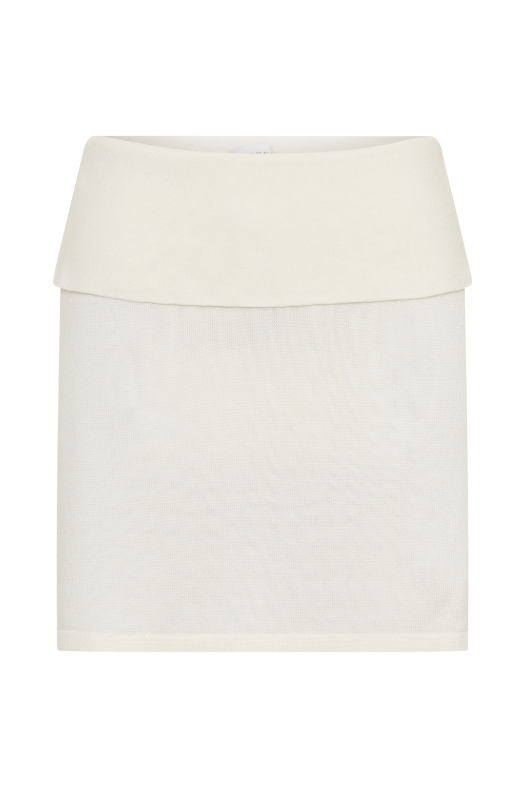 Misty Mid Rise Knit Mini Skirt - Ivory