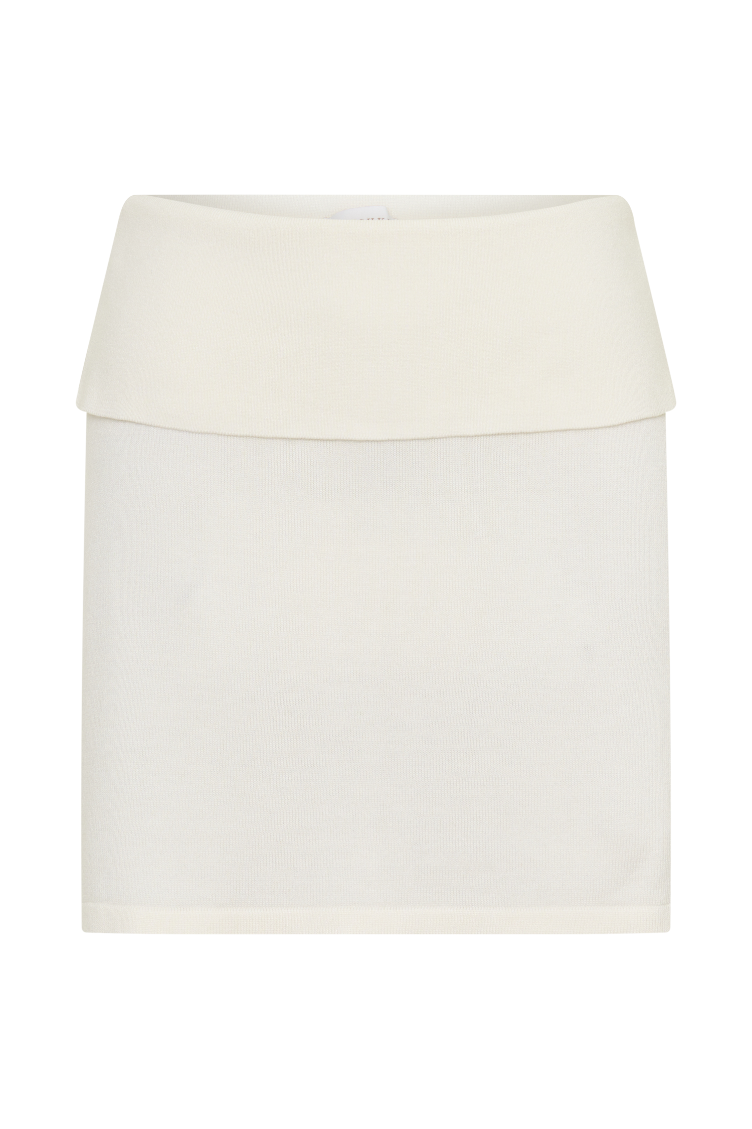 Misty Mid Rise Knit Mini Skirt - Ivory