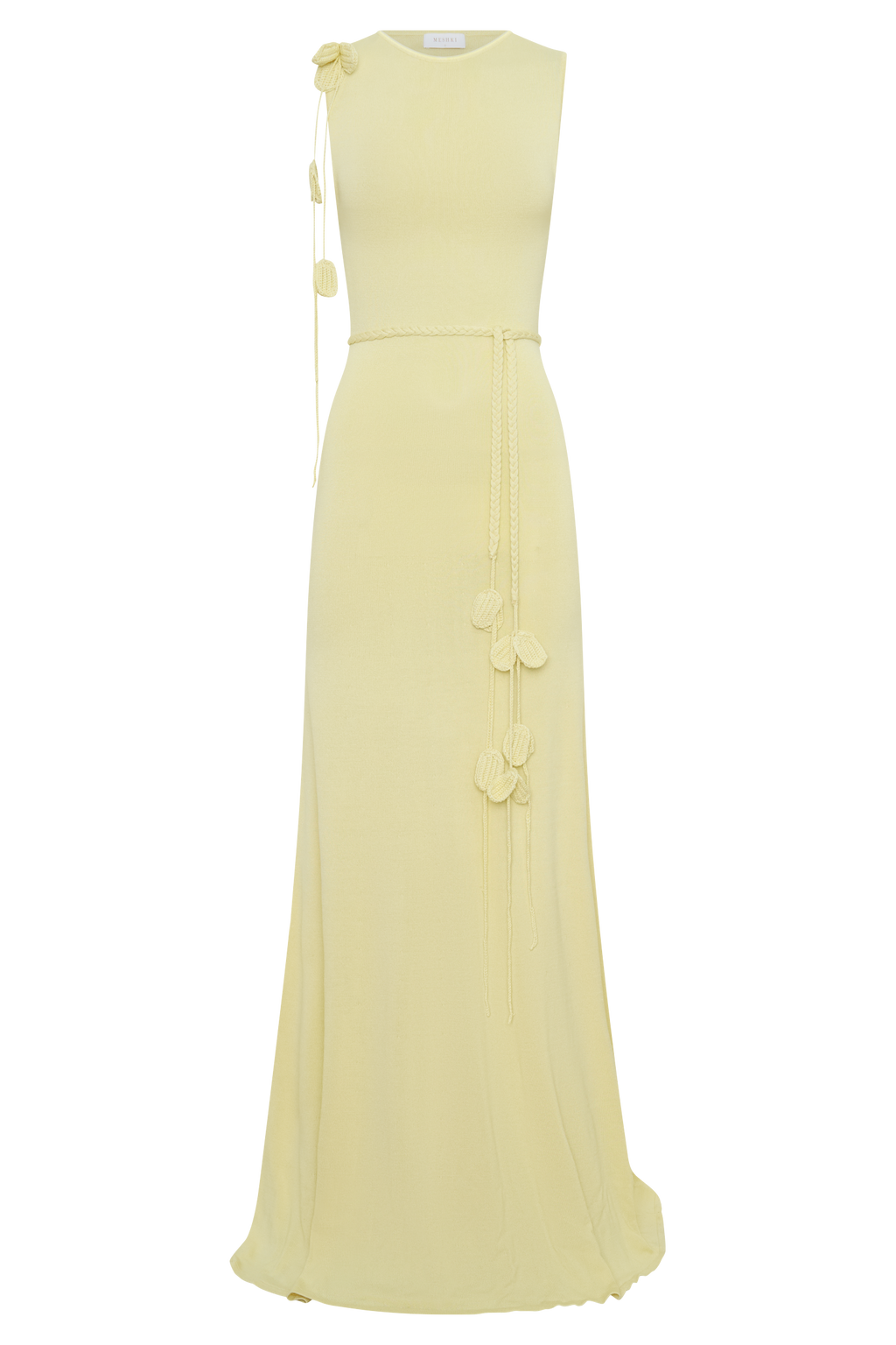 Monay Tulip Maxi Dress - Lemon