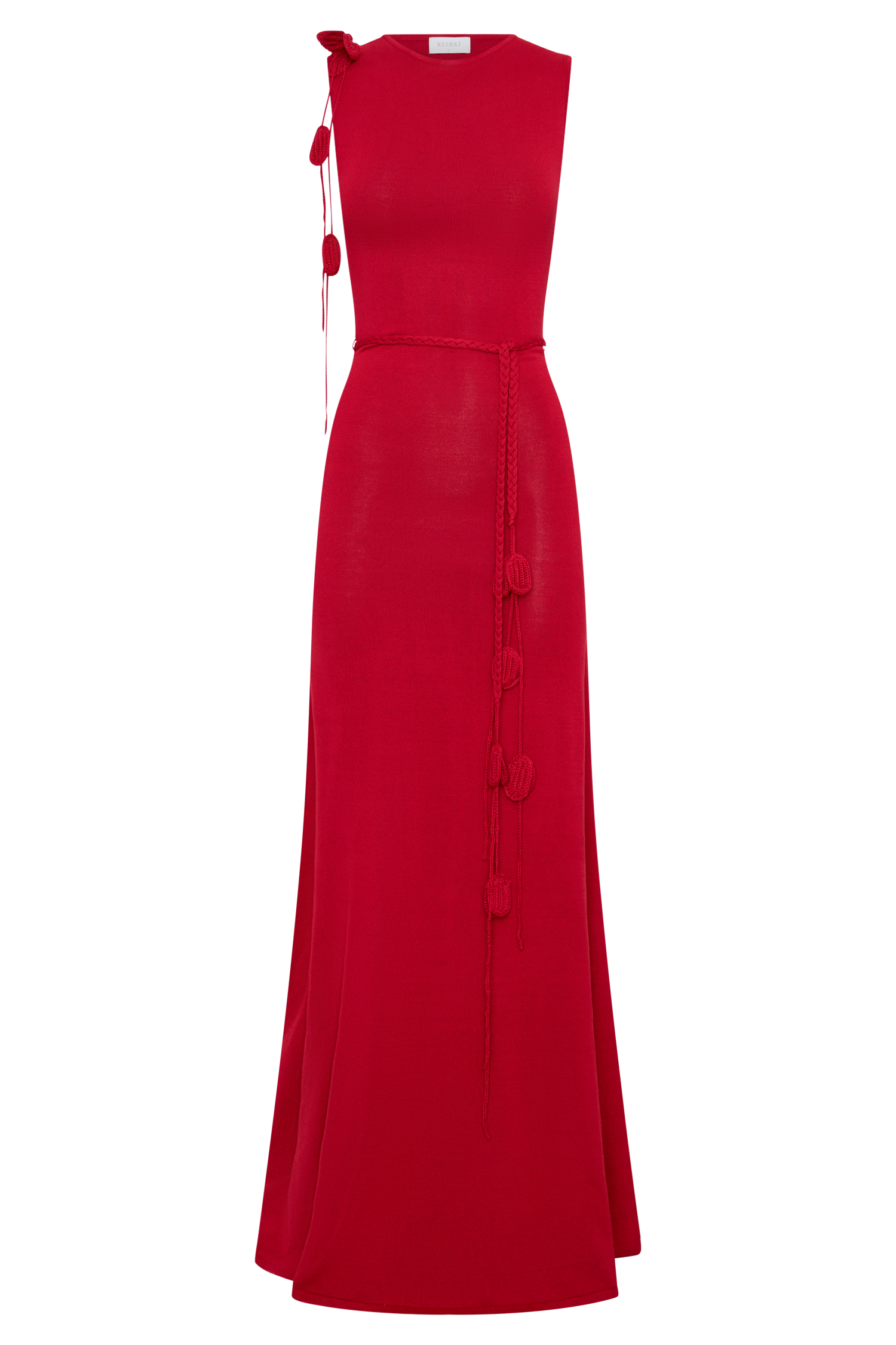 Monay Tulip Maxi Dress - Raspberry