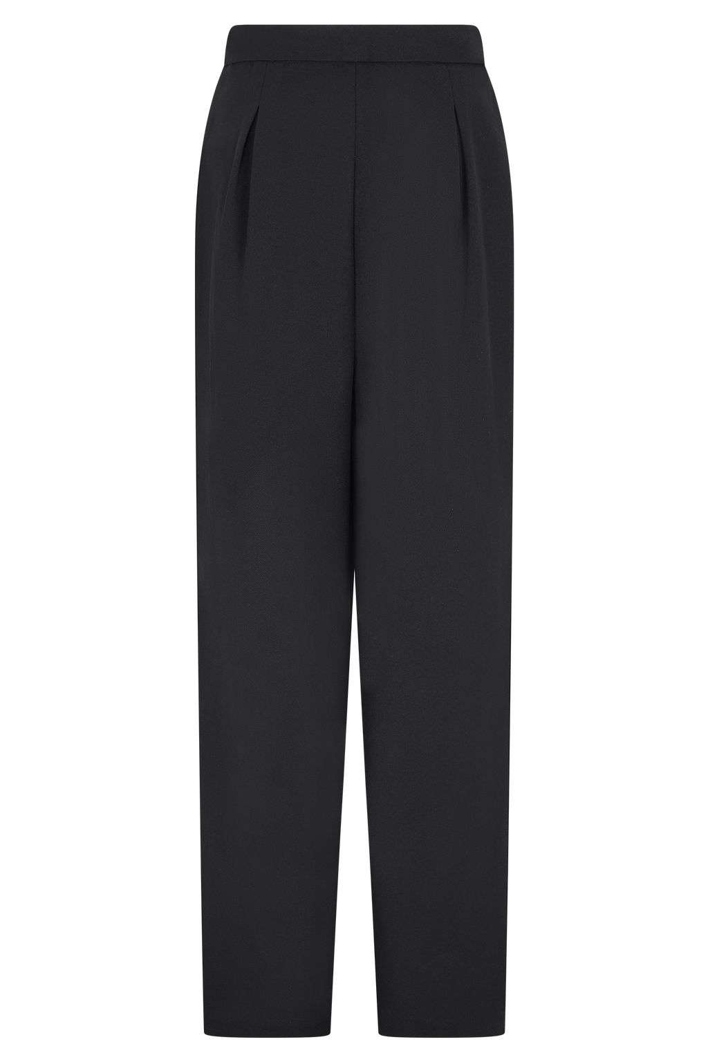 Olie Barrel Leg Suiting Pants - Black
