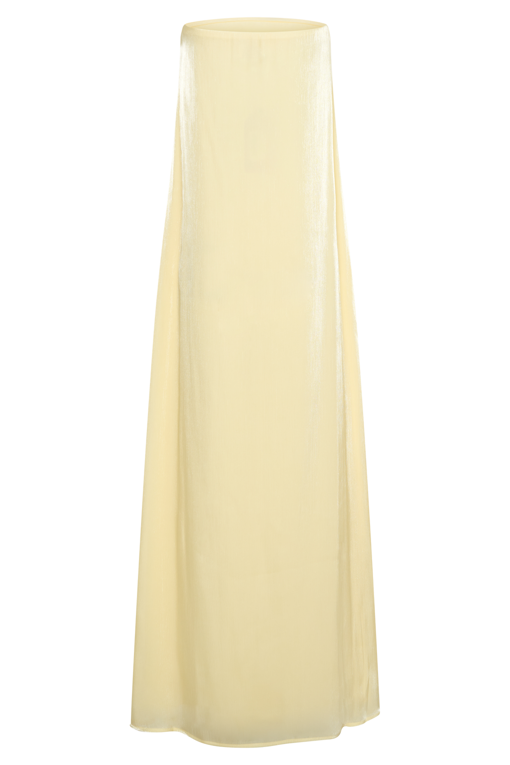 Olivia Strapless Maxi Dress - Lemon