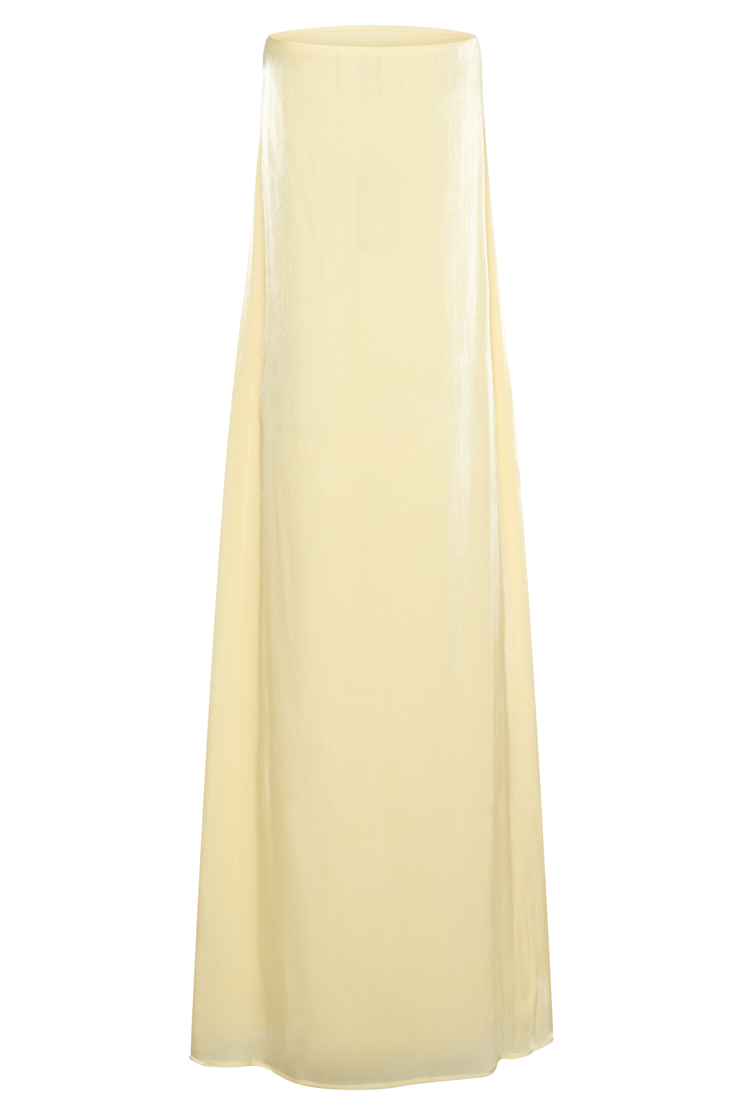 Olivia Strapless Maxi Dress - Lemon