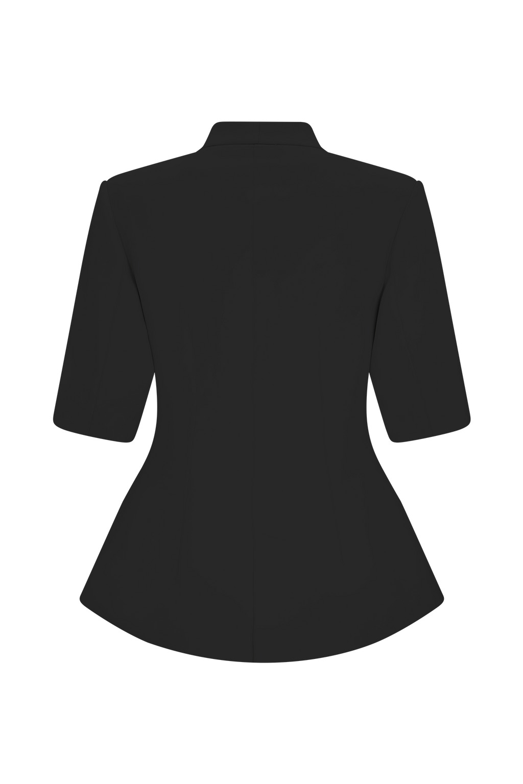 Opal Puff Sleeve Suiting Top - Black