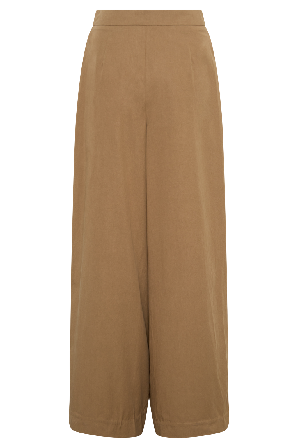 Owen Draped Wide Leg Pants - Mocha