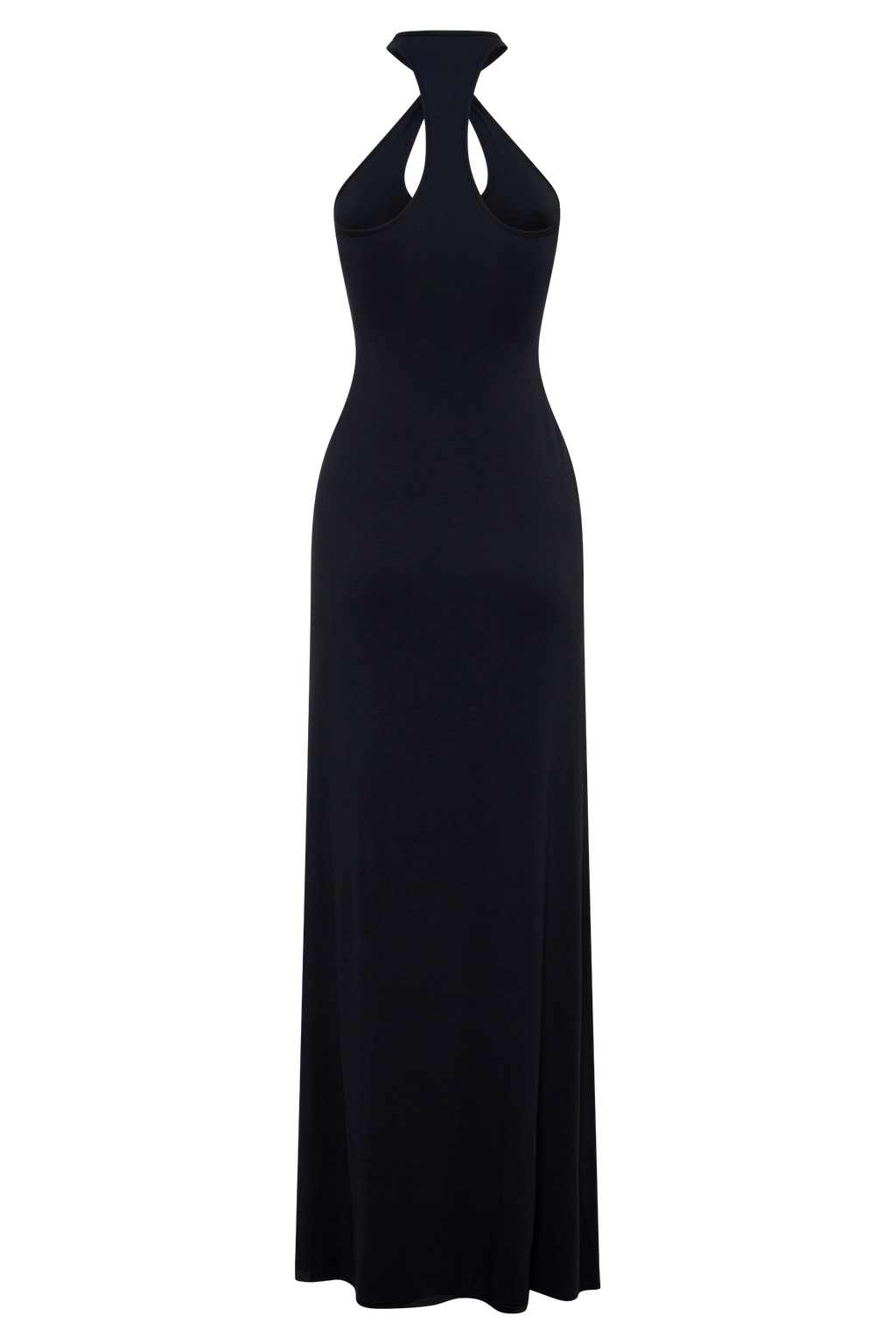 Ramona Modal Maxi Dress With Hardware - Black