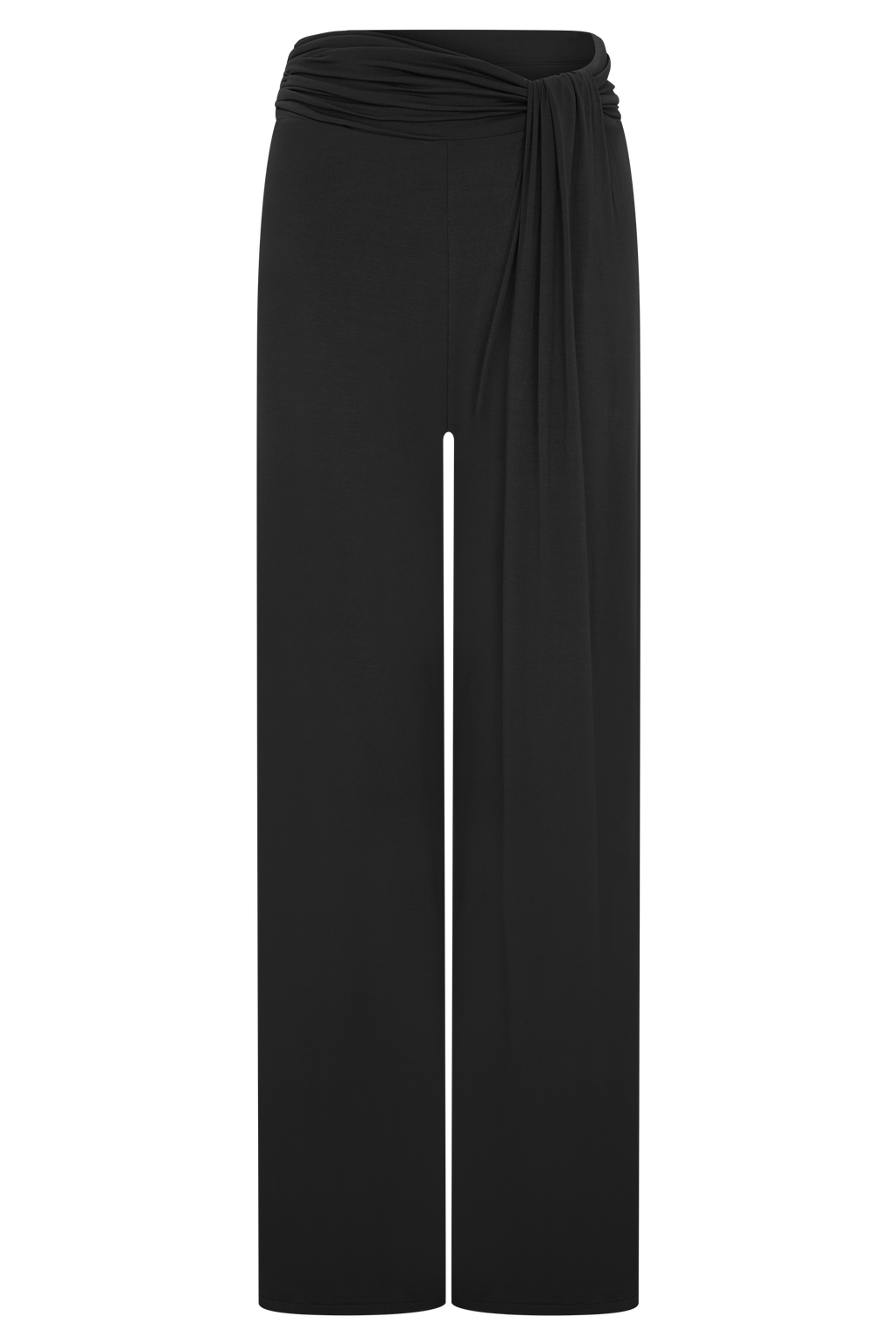 Ramona Modal Straight Leg Pant - Black