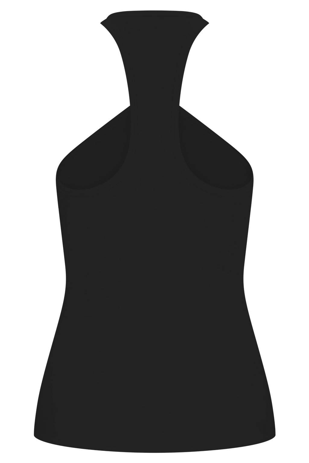 Ramona Modal Tank Top With Hardware - Black