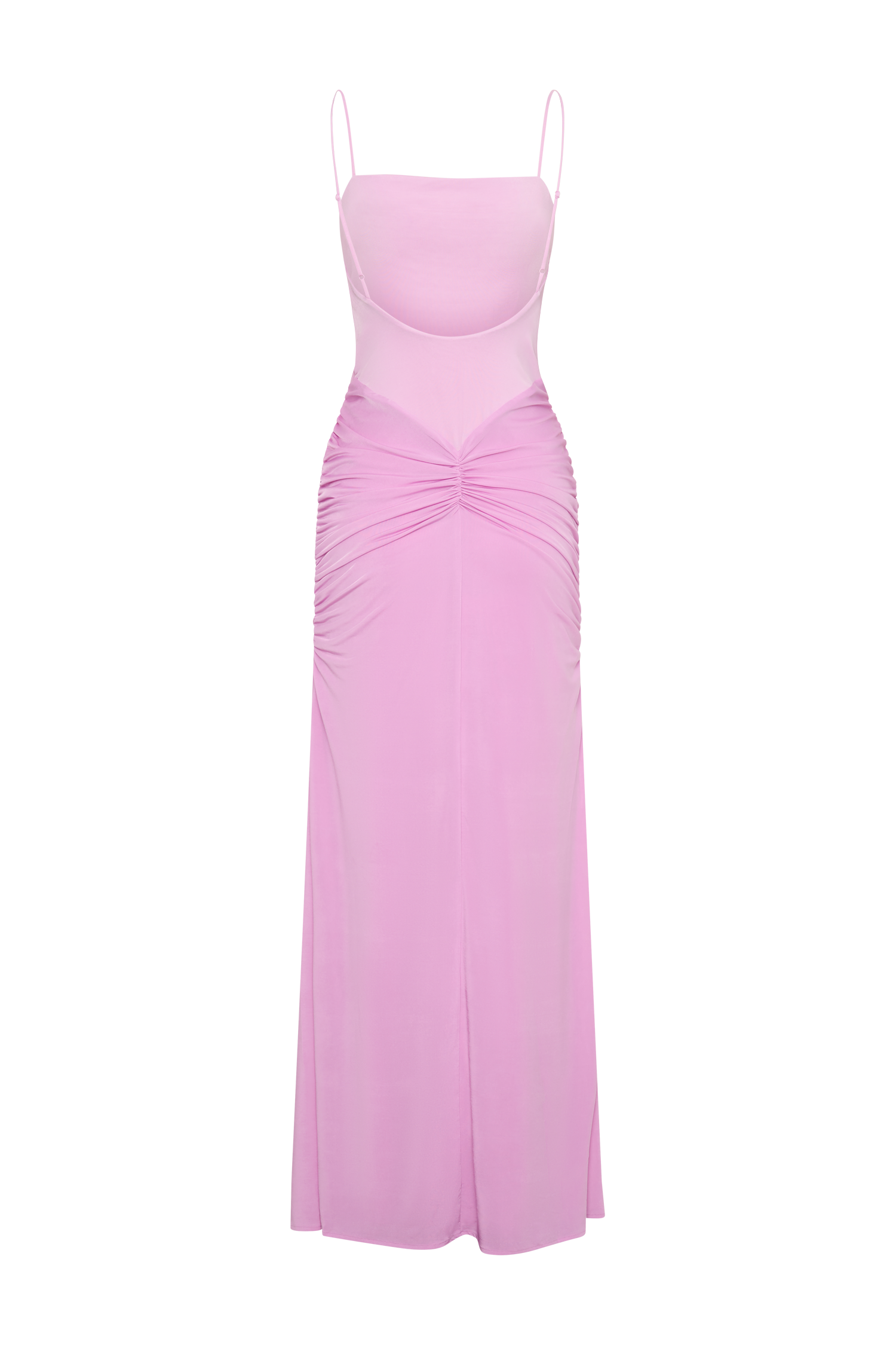 Roisin Slinky Maxi Dress - Powder Pink