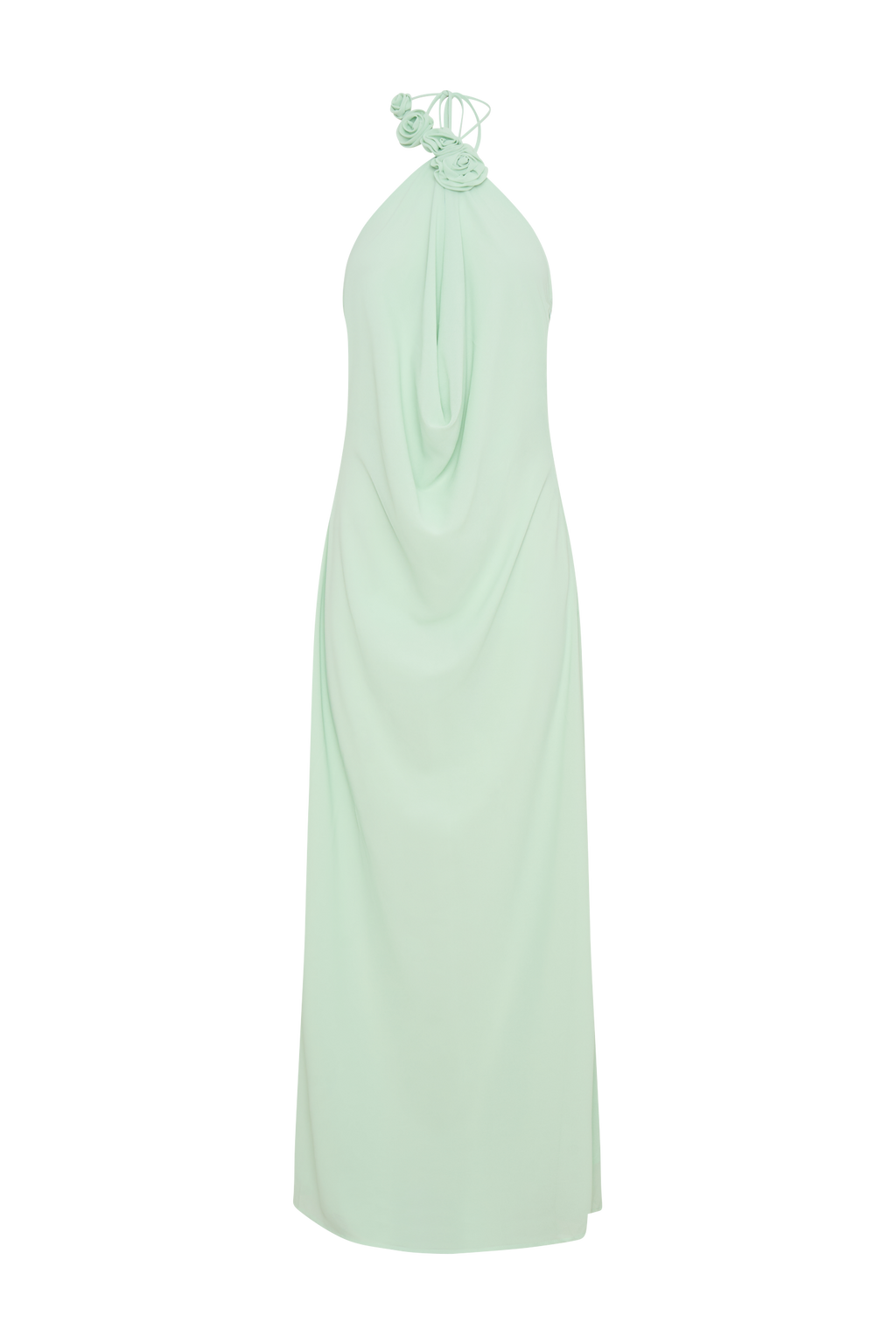 Rosalia Cowl Neck Maxi Dress - Sage
