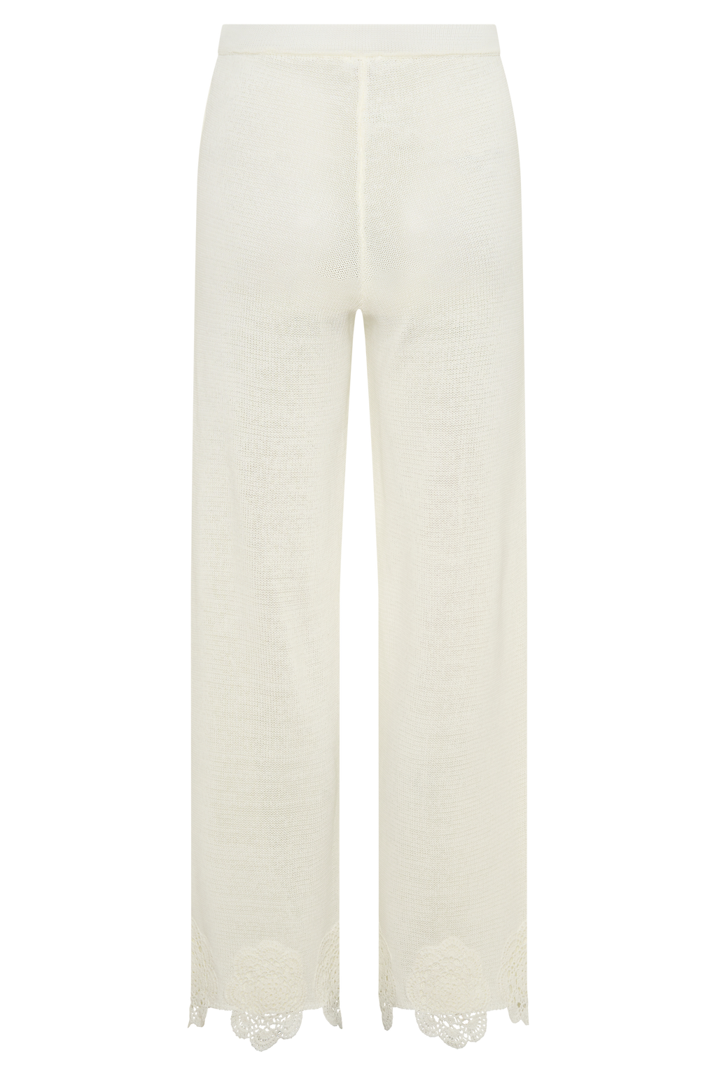 Salley Crochet Pants - Ivory