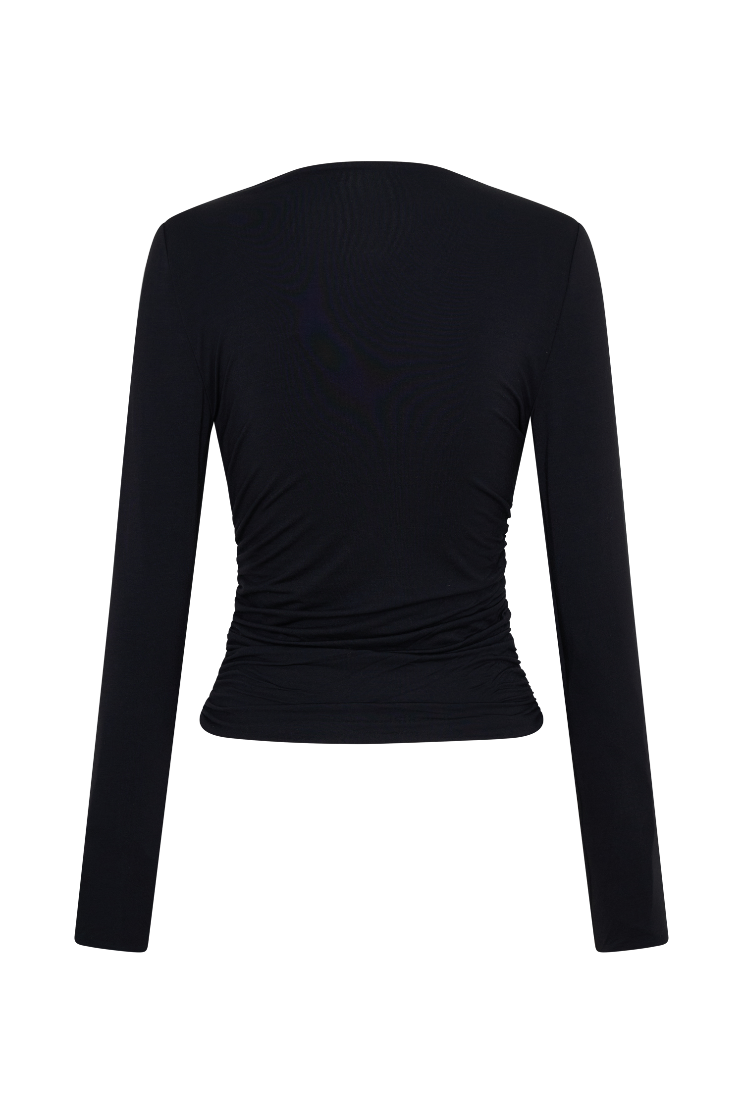 Sari Long Sleeve Modal Top - Black