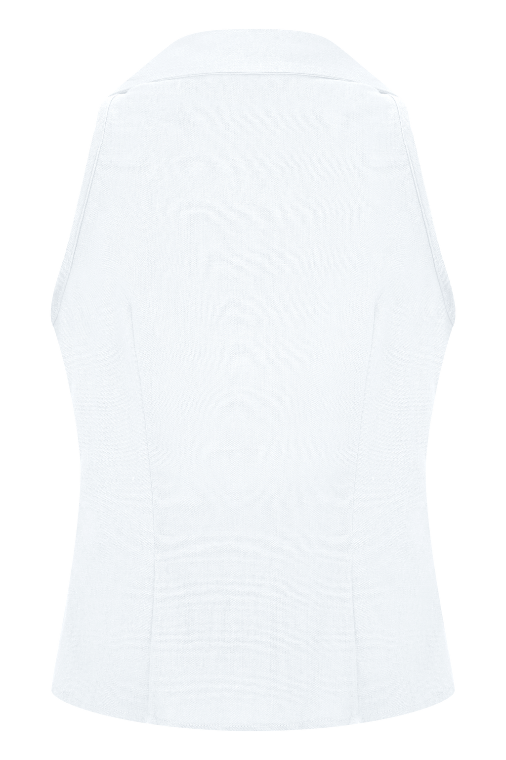 Scout Sleeveless Linen Shirt - White