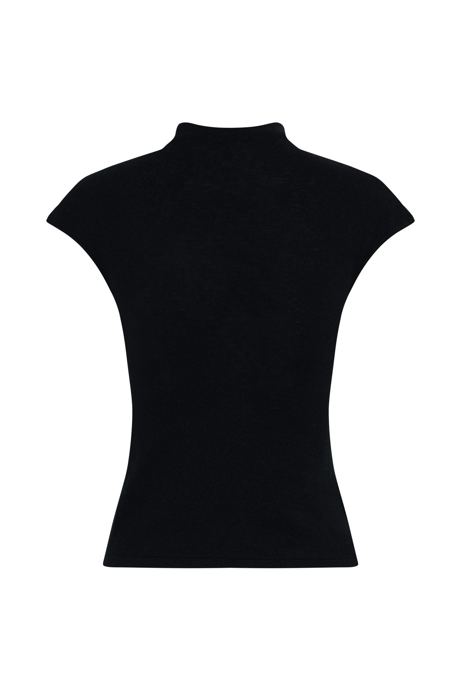 Sonny Short Sleeve Knit Top - Black