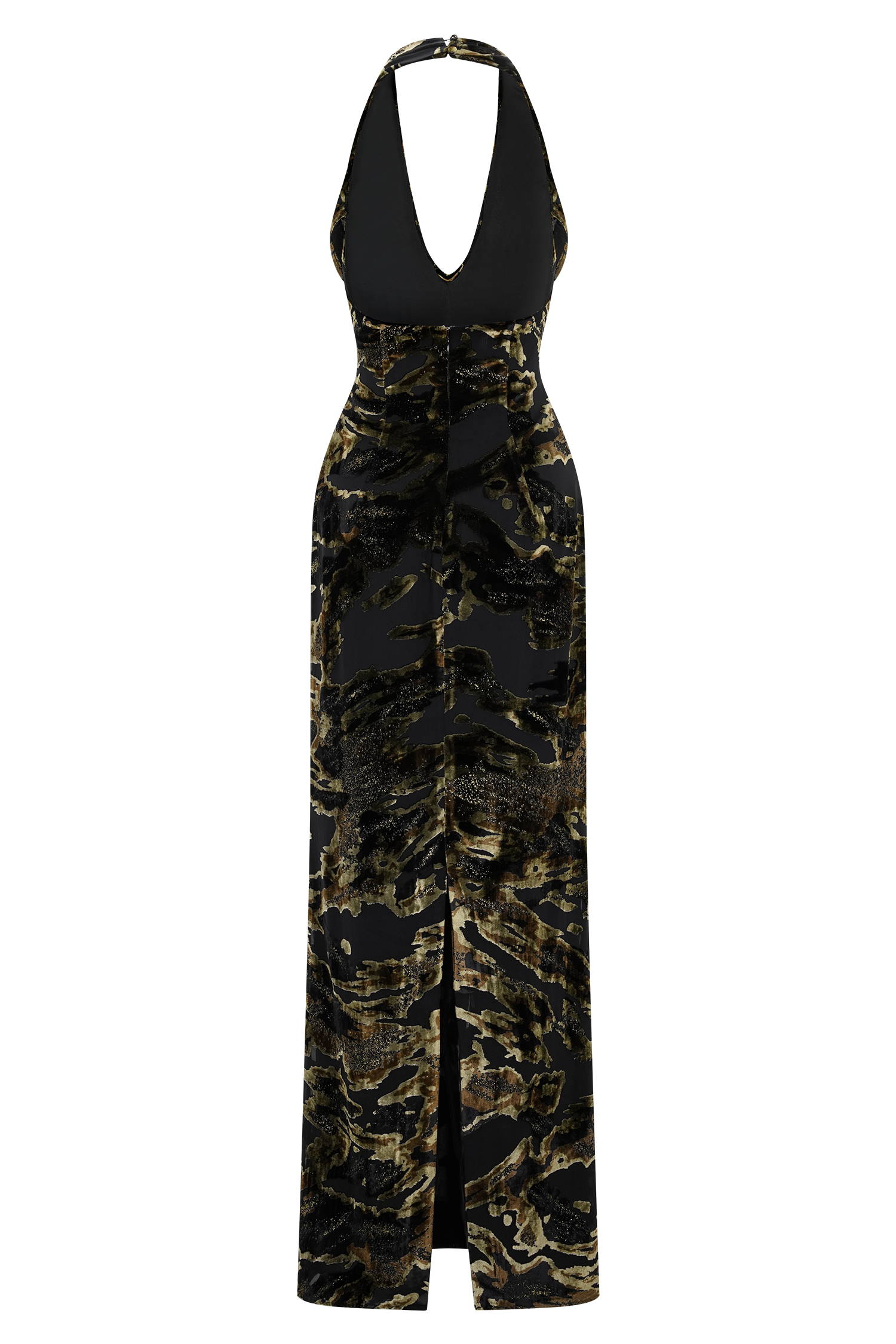 Talila Cowl Front Maxi Dress - Velvet Burnout