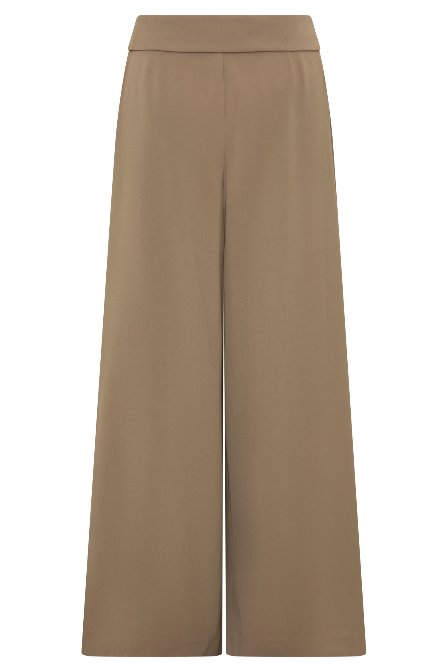 Tanya Wide Leg Suiting Pants - Camel