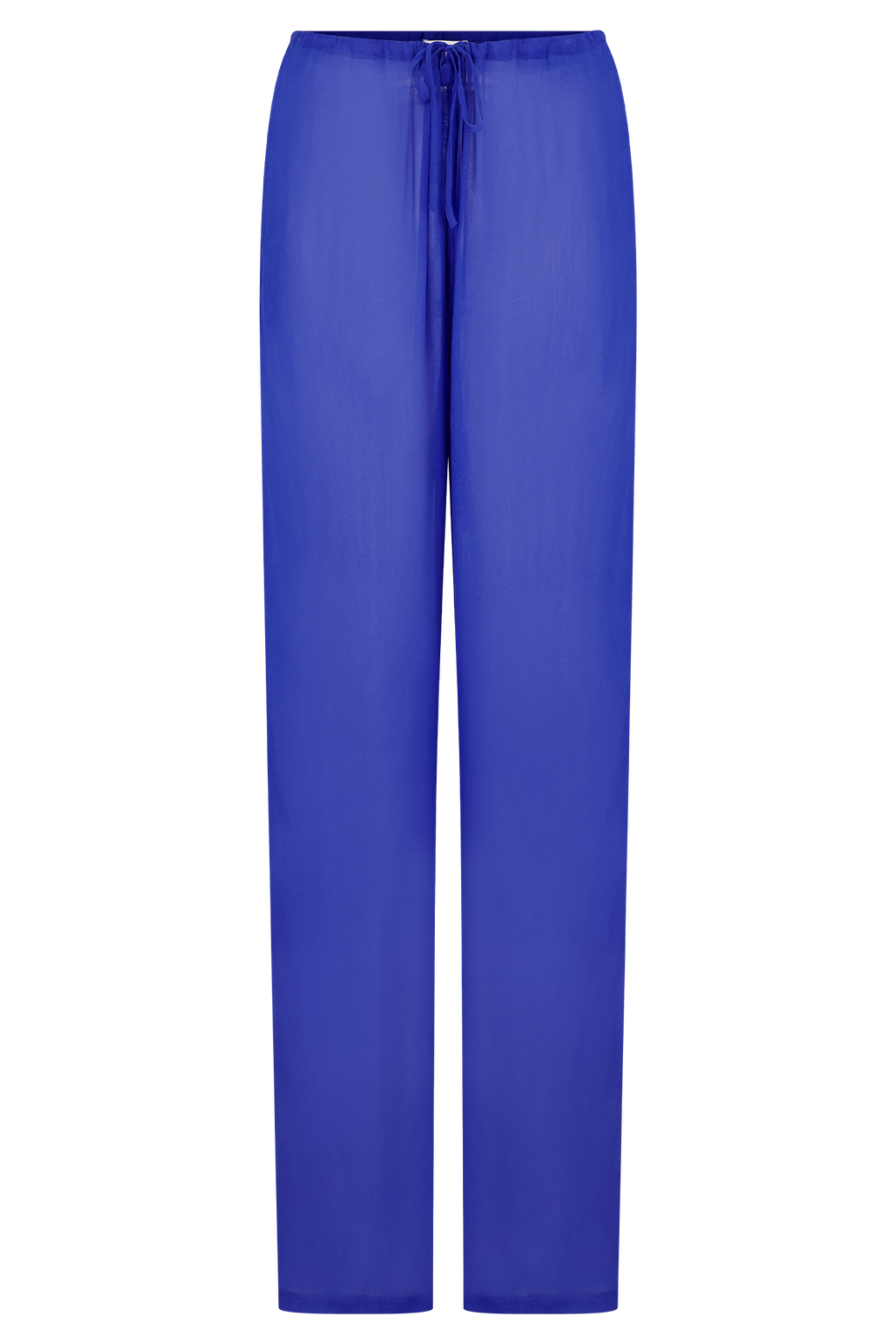 Tonya Sheer Straight Leg Pant - Cobalt Blue