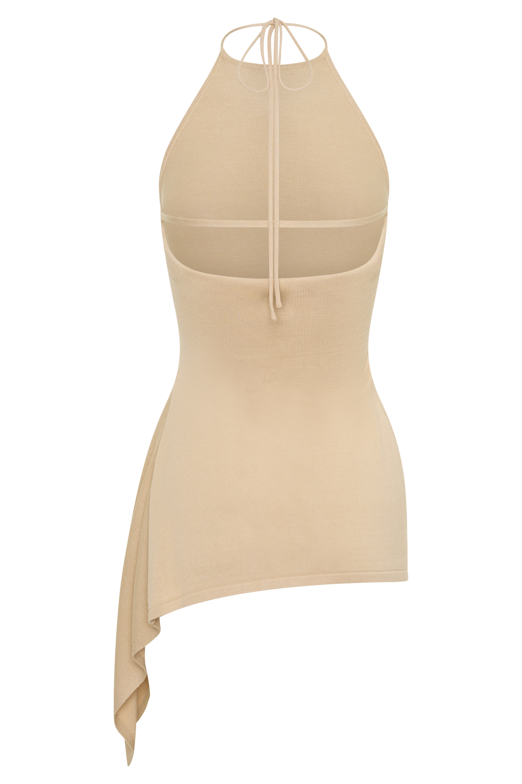 Tula Longline Knit Top - Natural