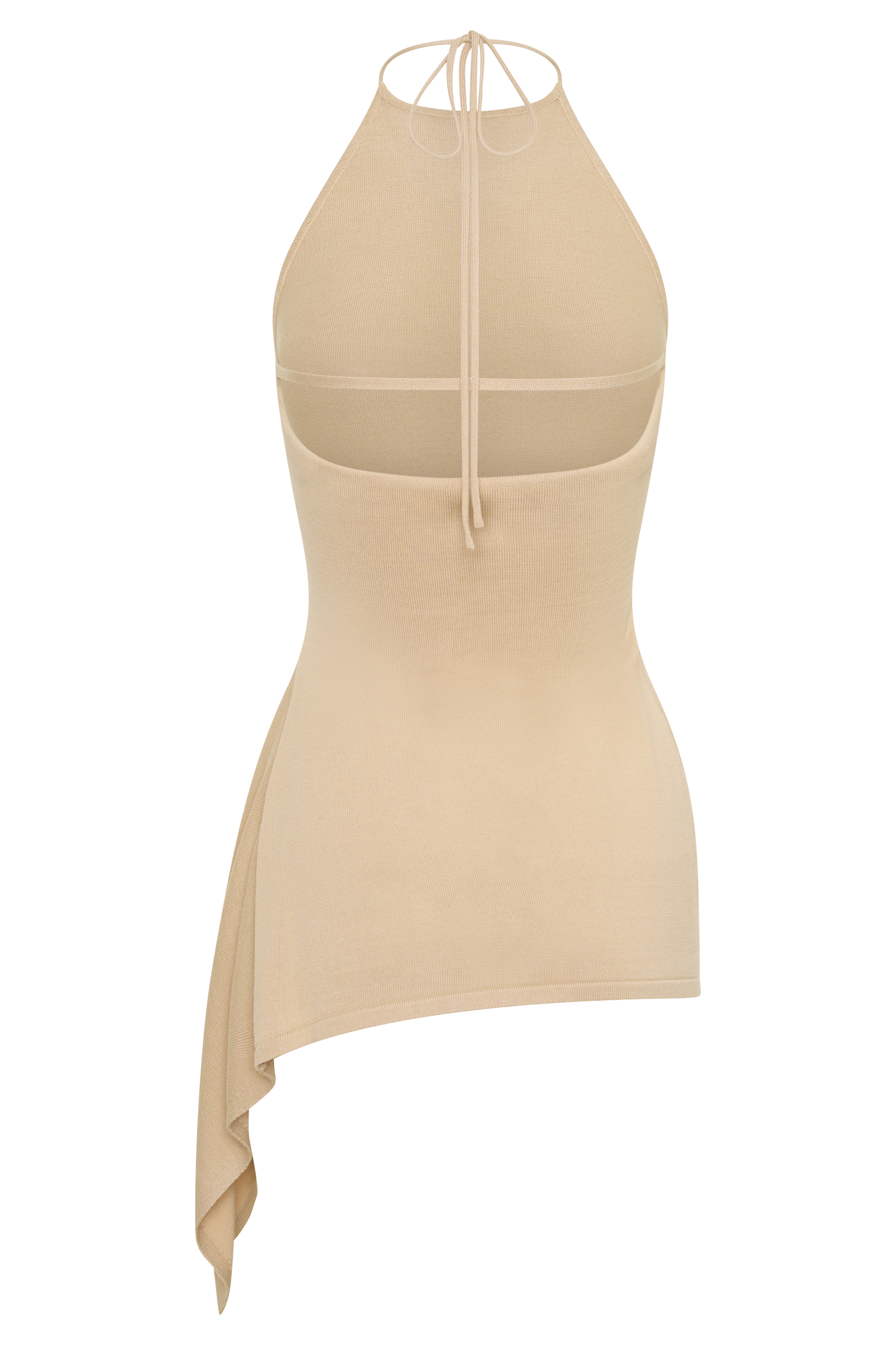 Tula Longline Knit Top - Natural