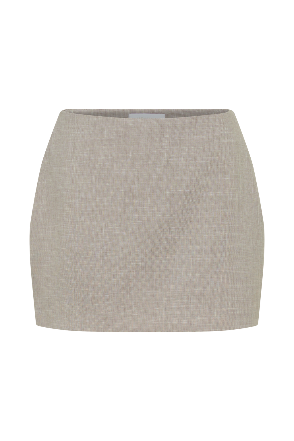 Laila Suiting Mini Skirt - Grey