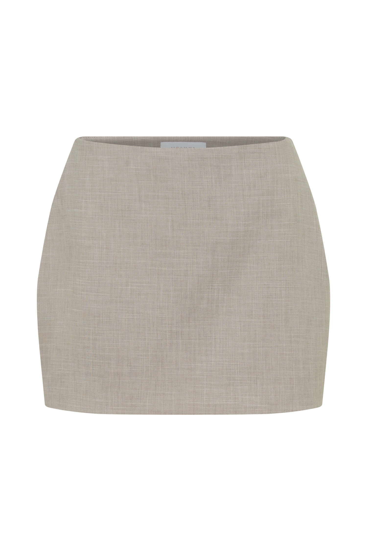 Laila Suiting Mini Skirt - Grey