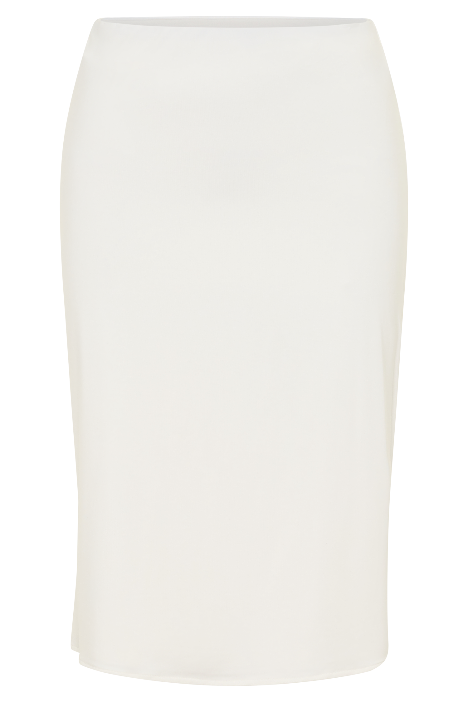 Greer Knee Length Skirt - White
