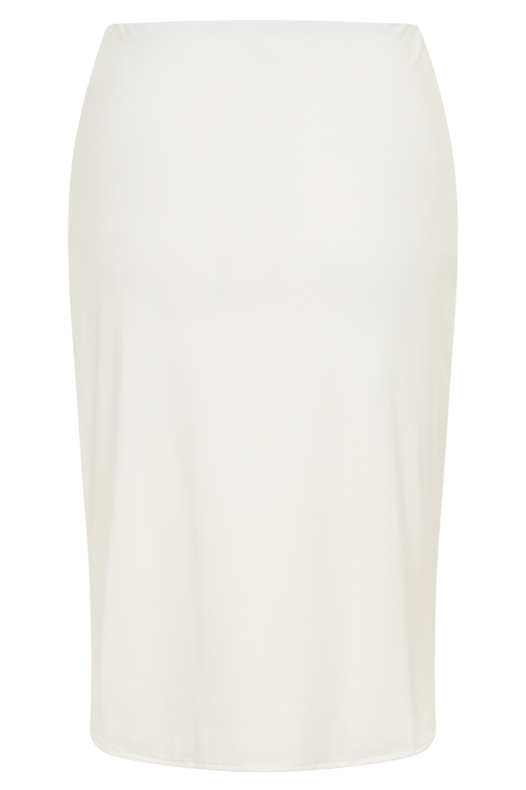 Greer Knee Length Skirt - White