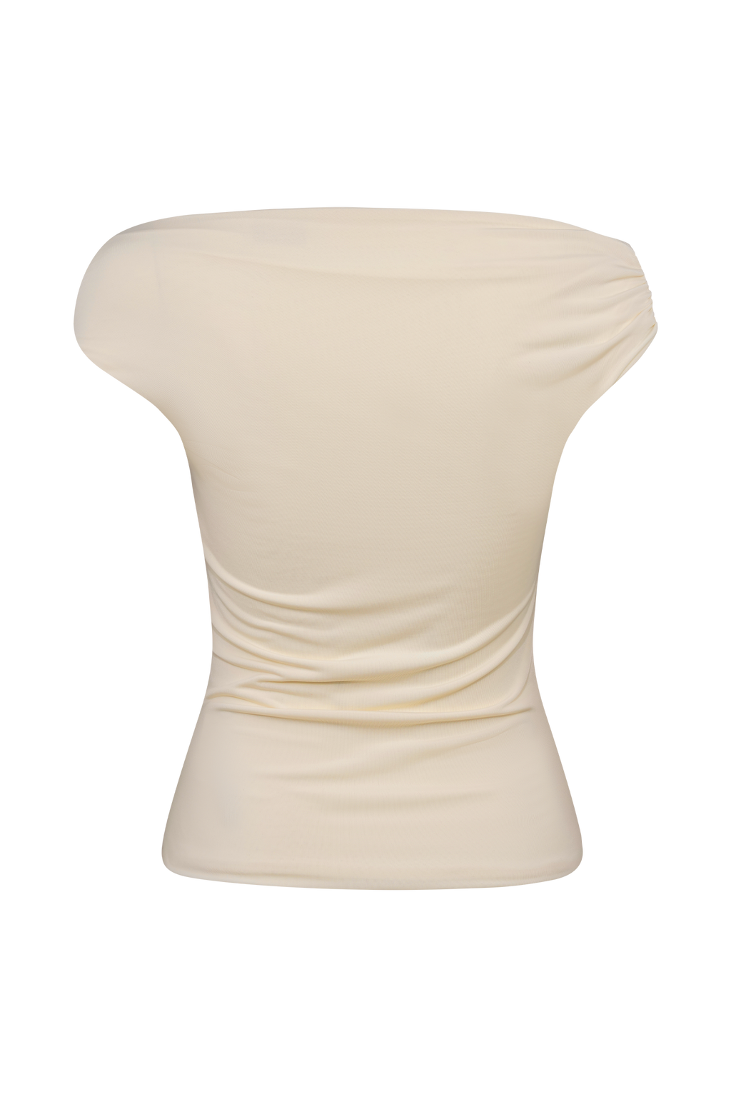 Kinsley Slinky Top With Hardware - Ivory