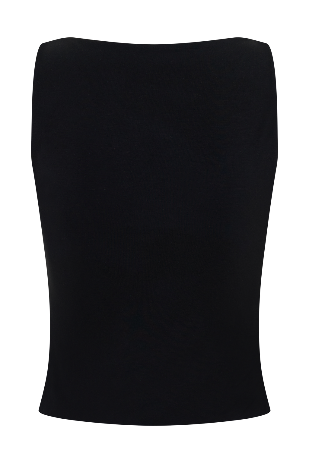 Nicolette Sleeveless Tank Top - Black