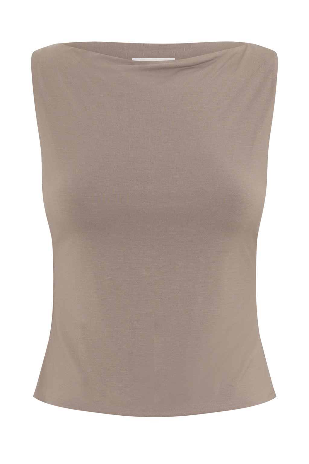 Nicolette Sleeveless Tank Top - Neutral
