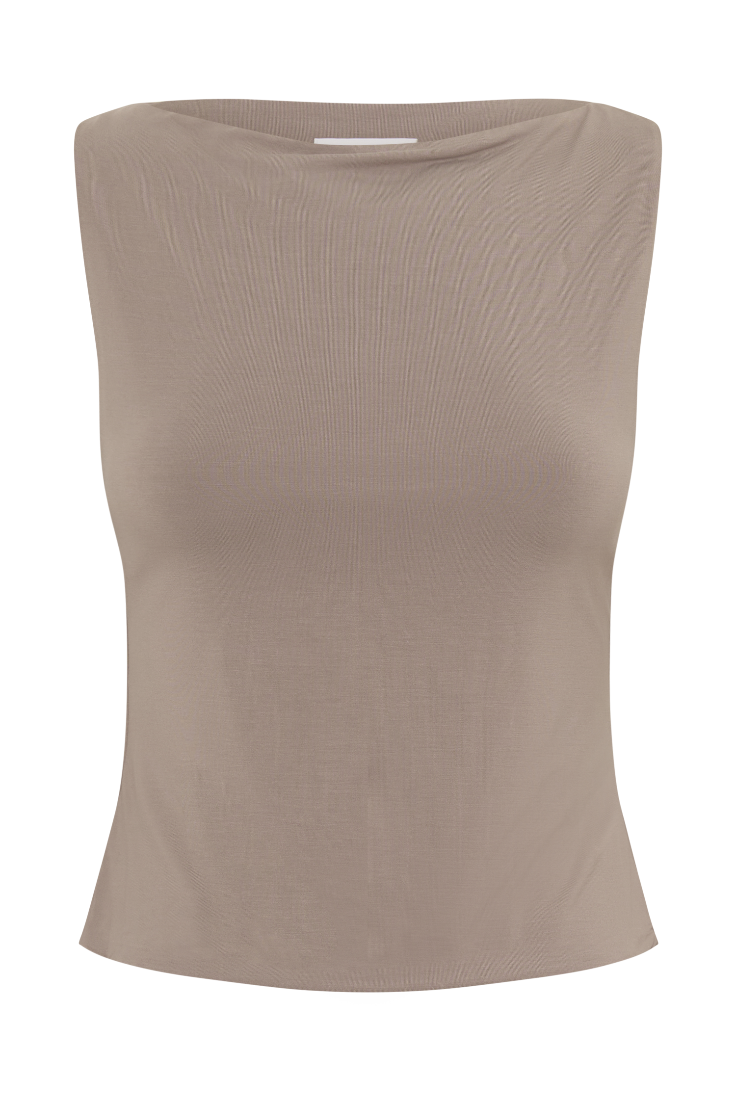Nicolette Sleeveless Tank Top - Neutral