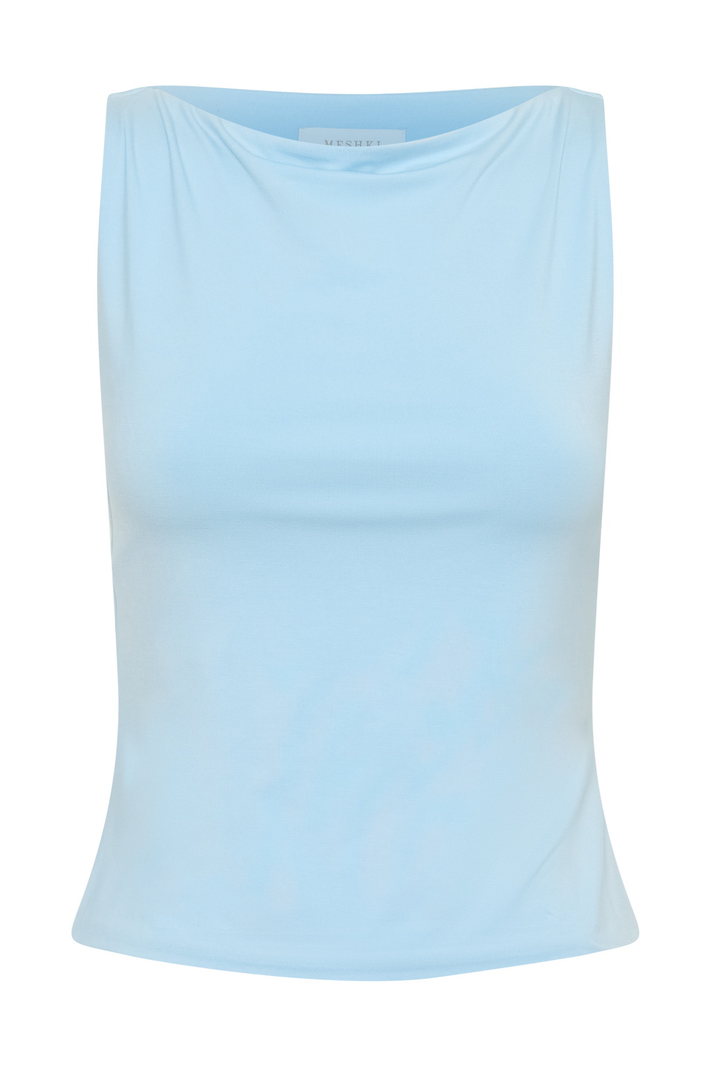 Nicolette Sleeveless Tank Top - Pale Blue