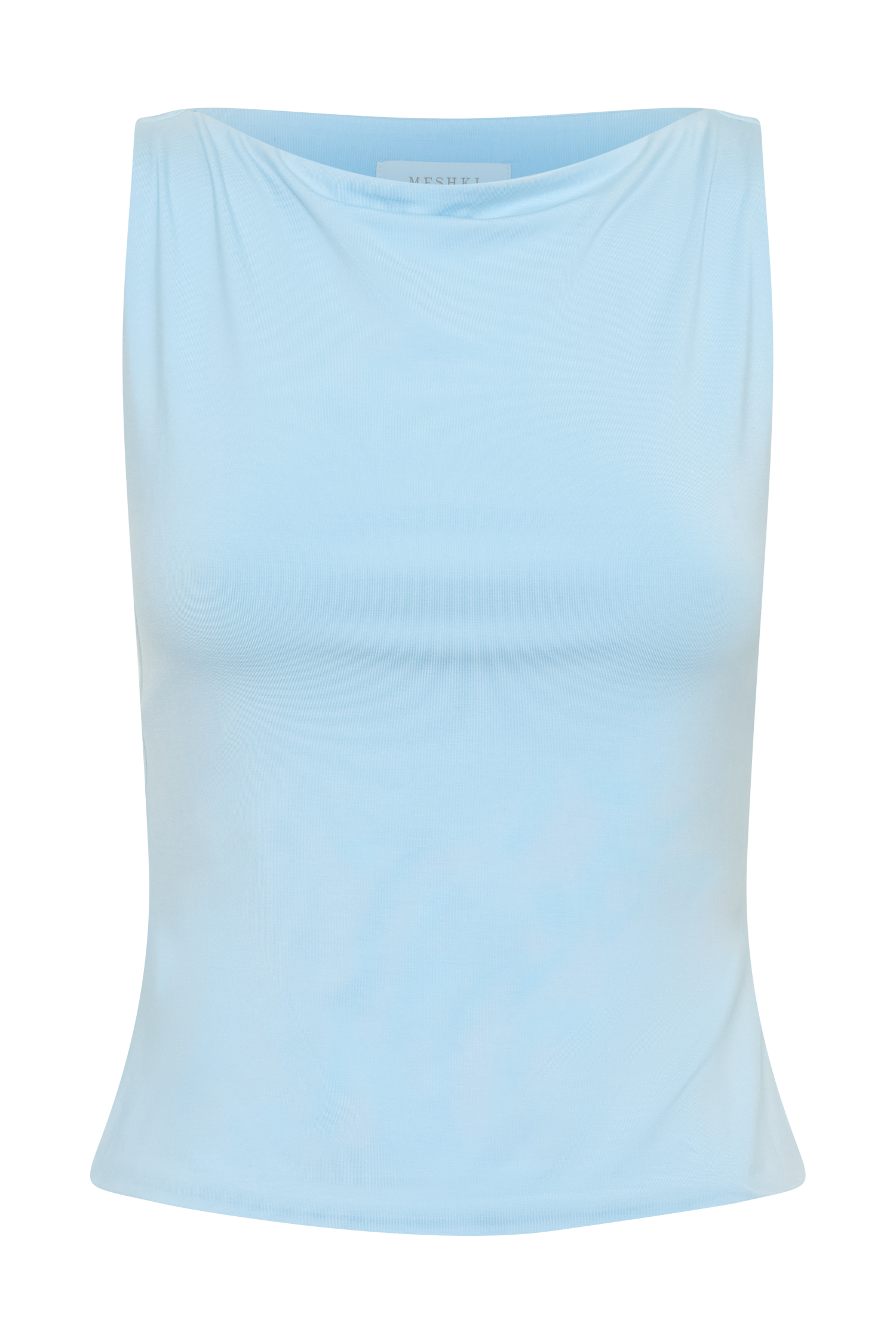 Nicolette Sleeveless Tank Top - Pale Blue