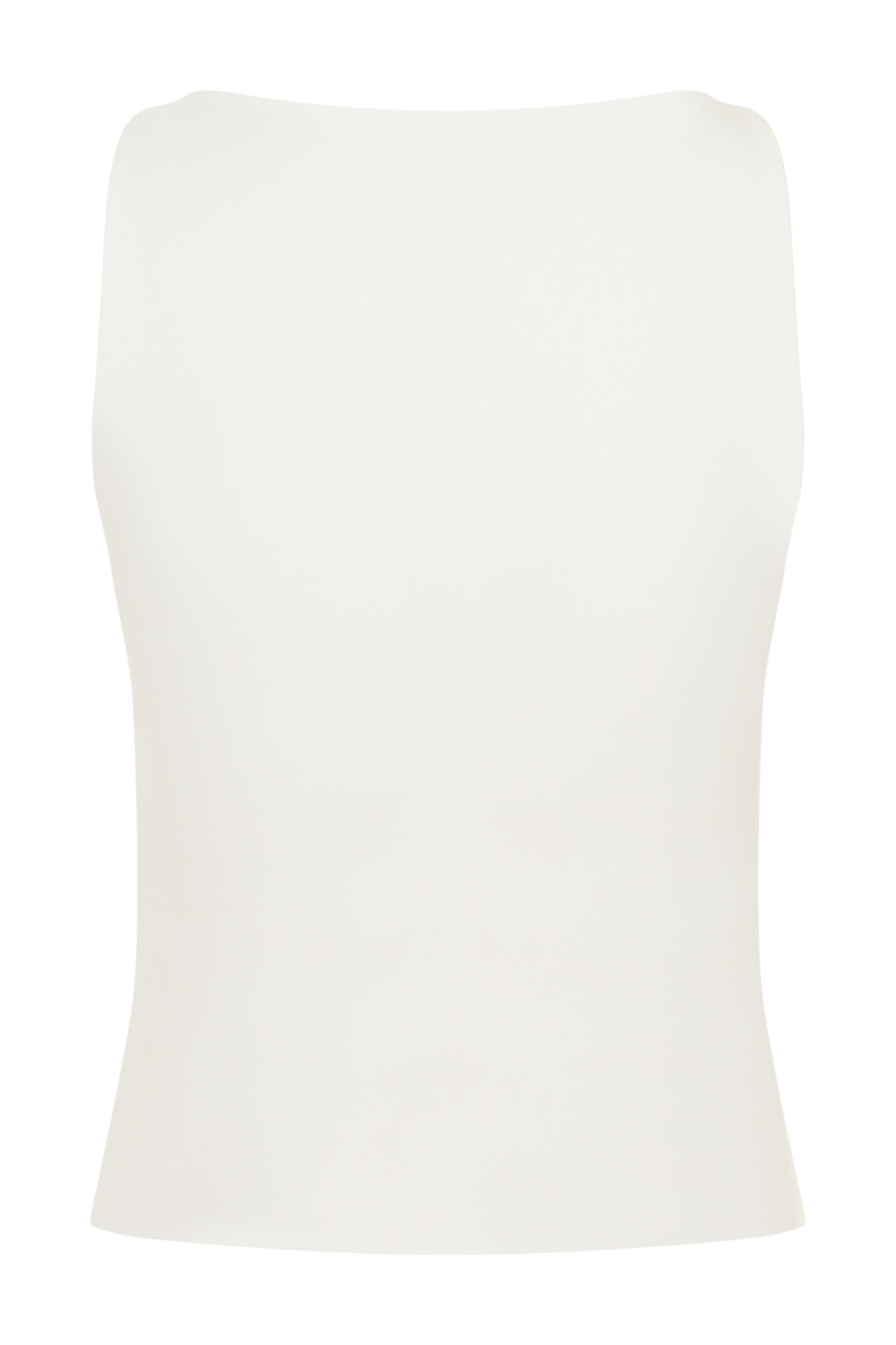 Nicolette Sleeveless Tank Top - White