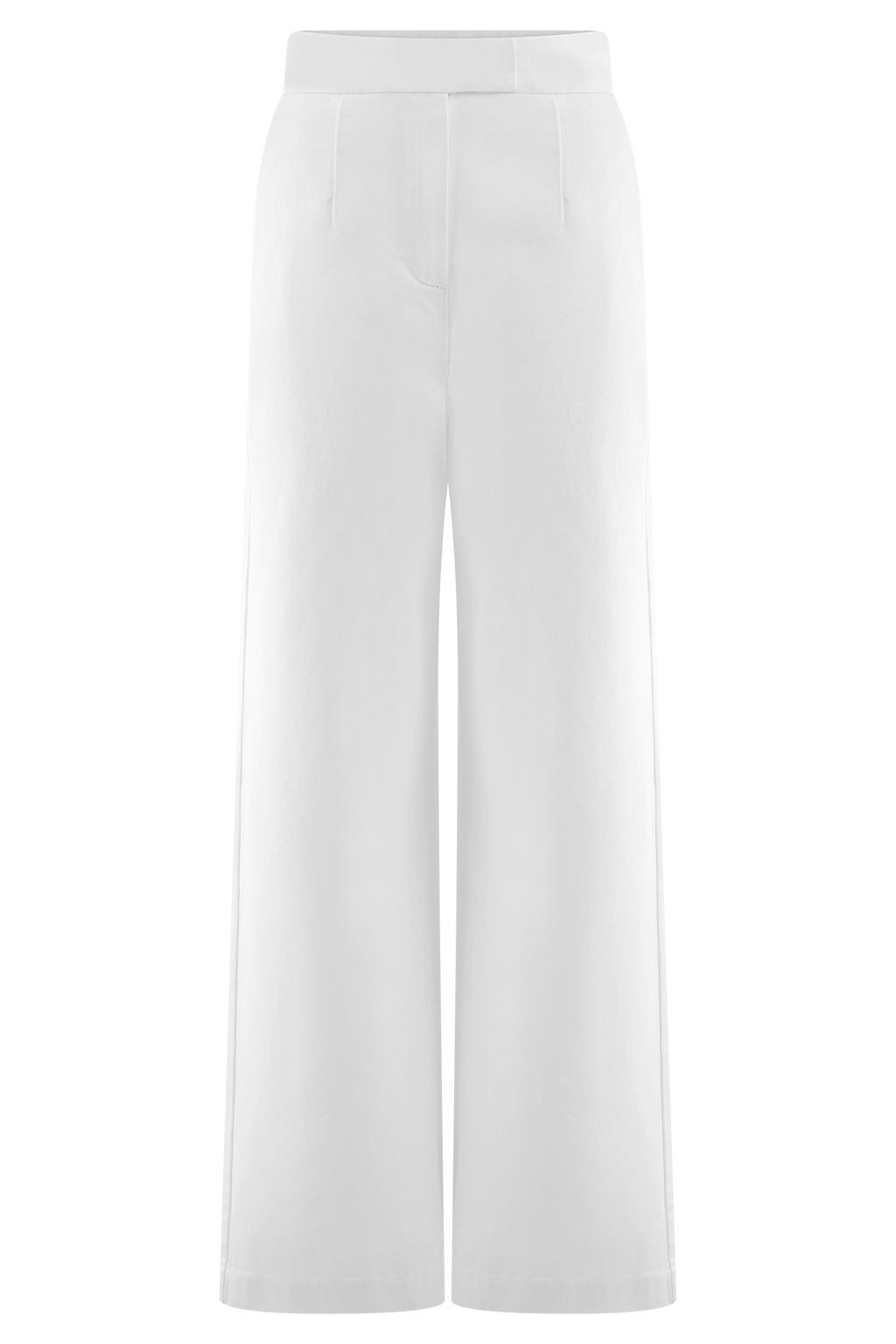 Rayne Wide Leg Denim Jeans - White