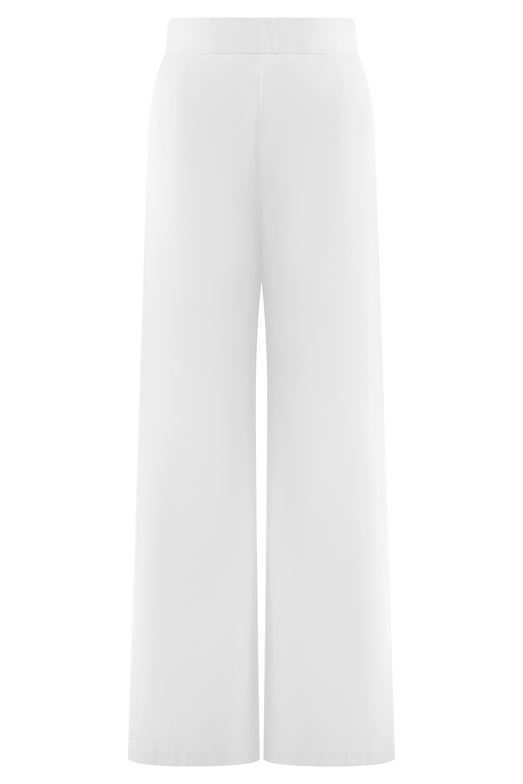 Rayne Wide Leg Denim Jeans - White