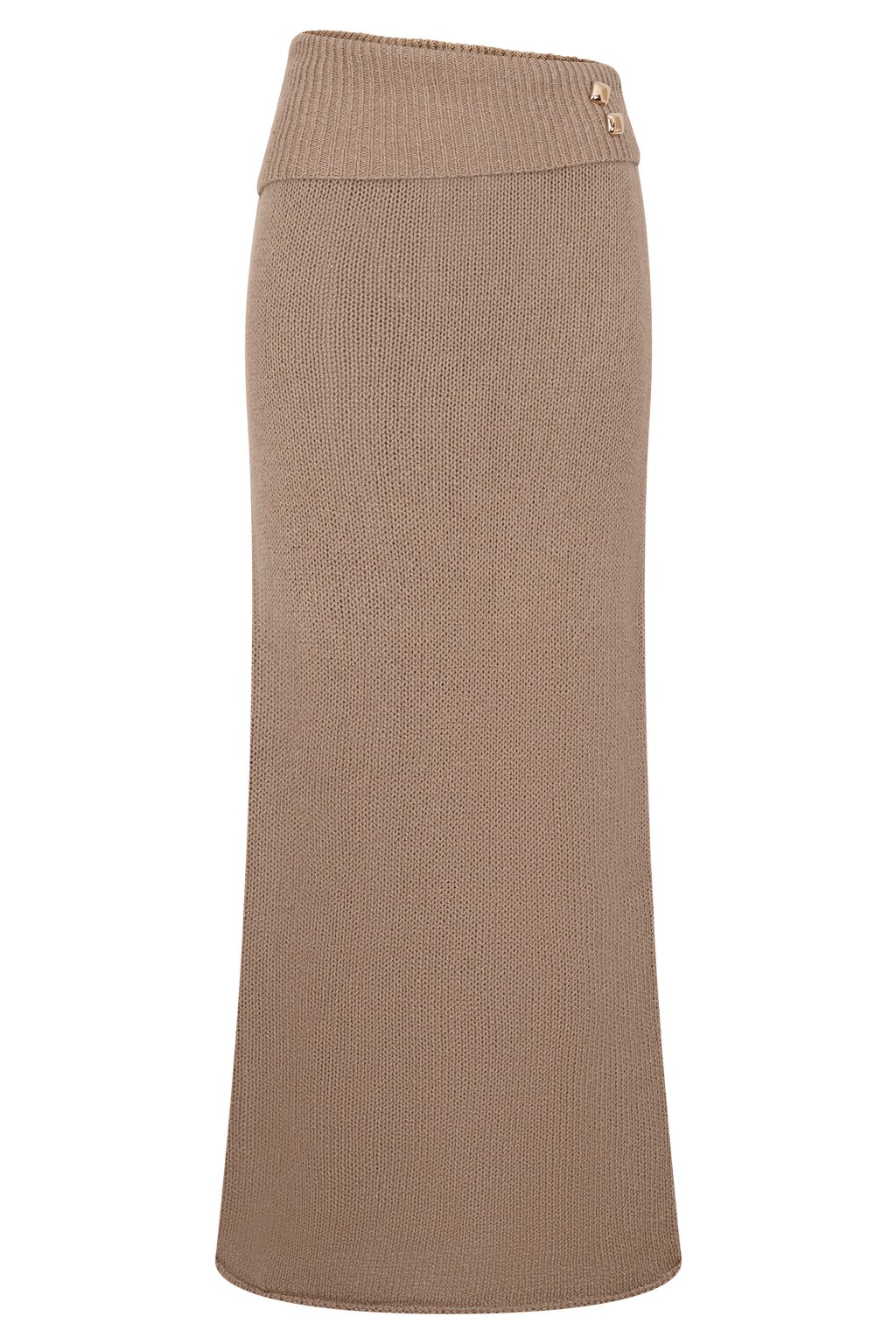 Sloane Knit Maxi Skirt - Latte