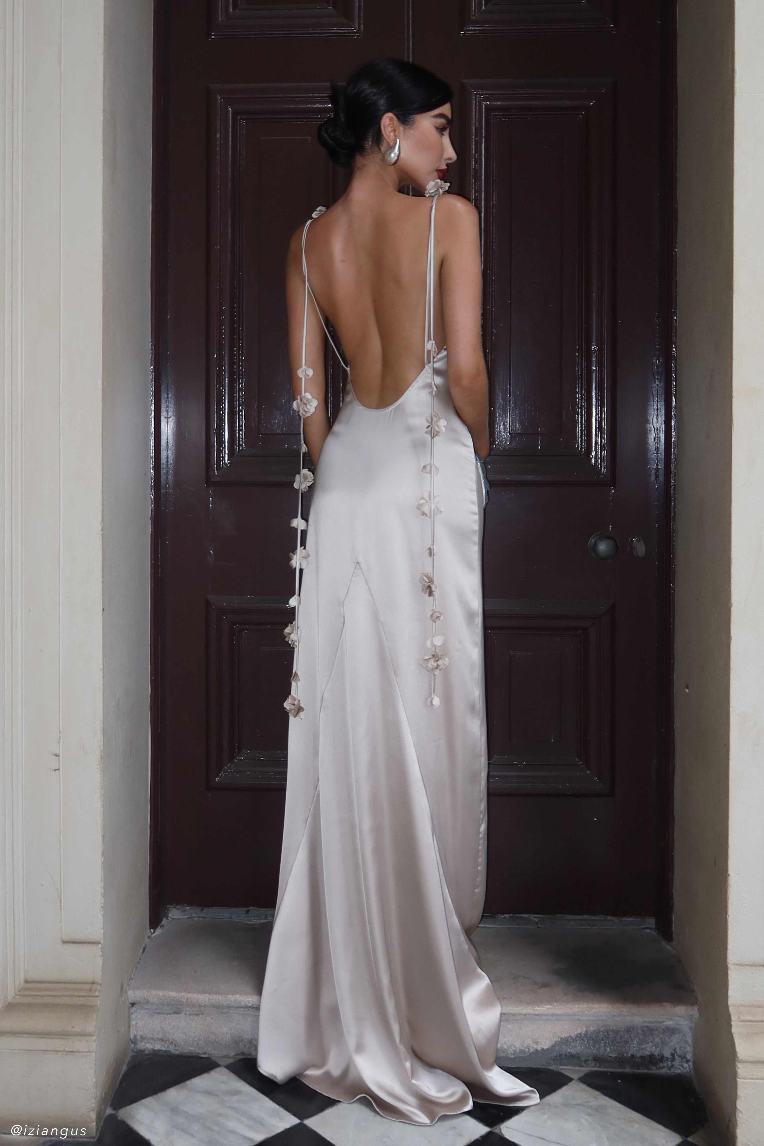 Elenora Rose Gown - Blush Gold